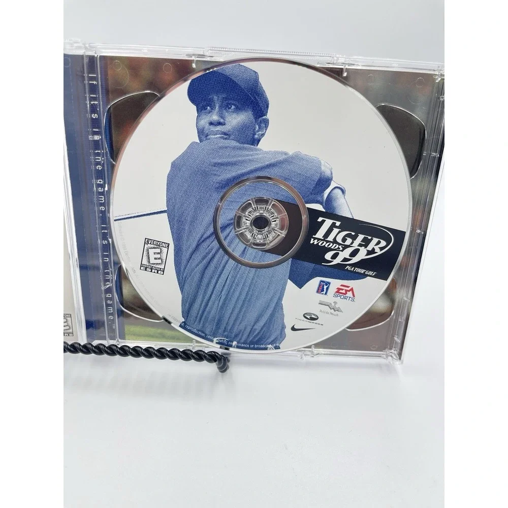 EA Sports Tiger Woods PGA‎ Tour Golf Collection 99 PC CD ROM 1998 1999 Win 95/98